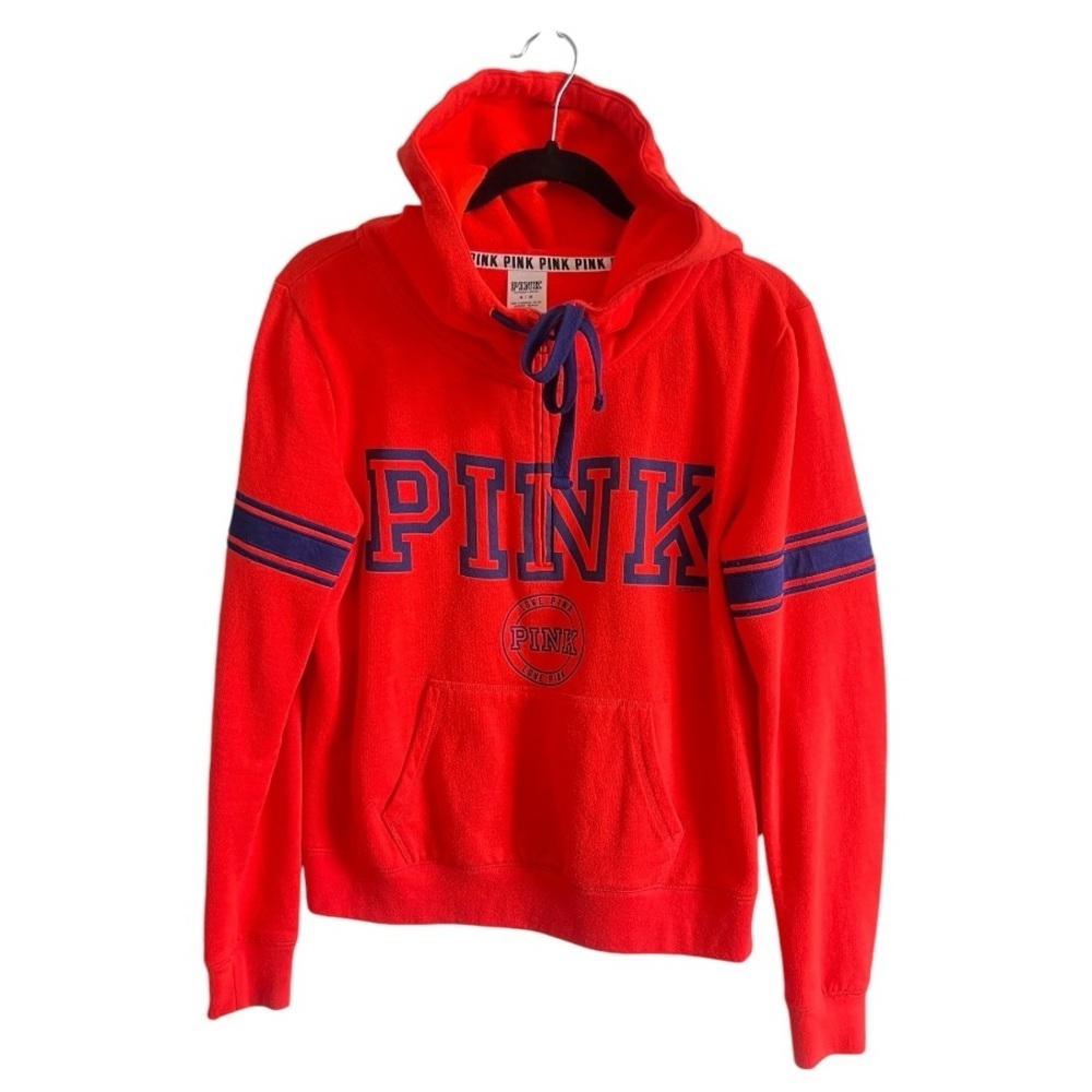 Victoria’s Secret PINK 1/4 Zip Hoodie Long Sleeve